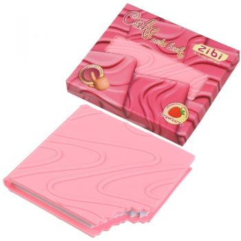 блокнот Zibi з ароматизов. Soft-touch обкл. Cake 90х90мм., 80 арк., без лін.  ZB.12470-10