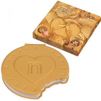 блокнот Zibi з ароматизов. Soft-touch обкл. Cookie 90х87мм., 80 арк., без лін.  ZB.12470-22