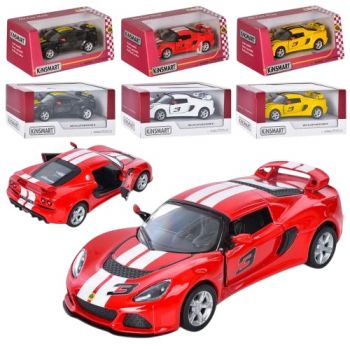 машина Kinsmart мет. інерц. 13х3,5х5,5см., гум. кол., відч. двері, в кор. 16х7х8см.  KT 5361 WF (24)