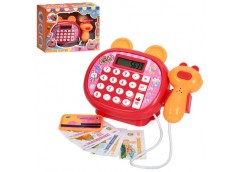 касовий апарат 16,5х11,5х11см. звук, світло, калькул., сканер, гроші, в кор. 21х...