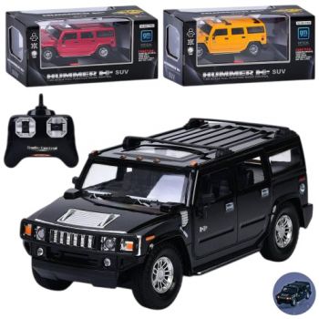 джип р/к Hummer 20см., 2,4G, світло. гум. кол., на бат. в кор. 31,5х14,5х13,5см.  866-378Н2  (12)