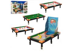 більярд 5в1 (більярд, футбол, хокей, баскетбол) 55х30х13см. на ніжках, в кор. 56...
