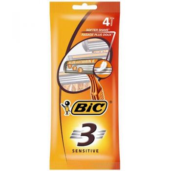 станок для гоління BIC 3 Sensitive набір 4шт. ціна за набір  (20)