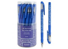 ручка Axent Blue floral кульк. синя 0,5мм.  АВ1049-36-А  (24/288/1728)