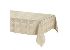 скатертина Soho 140х180см. Line Beige  04-ТС-00691-1