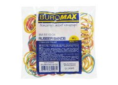 гумки для грошей Buromax   50гр., d-25мм., ас-ті кольорів  ВМ.5518-04  (400)
