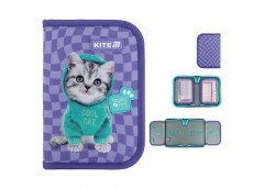 пенал Kite Studio Pets 20,5х14х4см., 1 відділення, 2 відвороти  SP25-622-2  (48)...