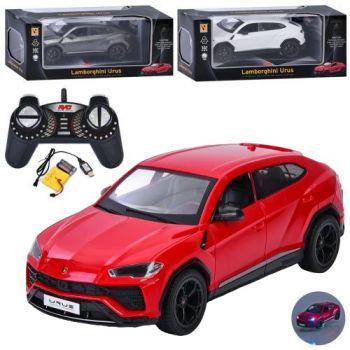 джип р/к Lamborghini Urus 28см., 2,4G, світло, гум.кол.,USB-зар., в кор. 37х16,5х16см. 866-1801В (8)