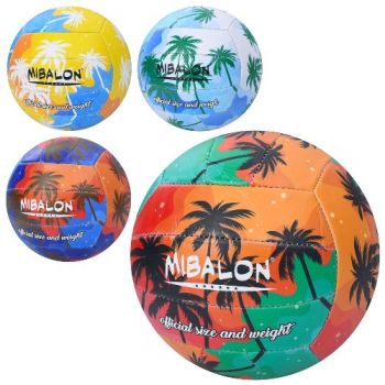 м`яч волейбольний офіц. розмір, ПУ, 260-280гр., в кул.  MS 4863  (30)