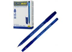 ручка Buromax Hypnos кульк. масл. 0,5мм., тригранний корпус, синя  ВМ.8353-01  (...