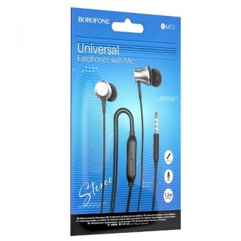 навушники Borofone Platinum universal earphones з мікрофоном  BM73