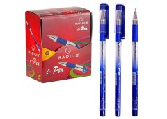ручка Radius I-Pen кульк. масл. синя 50шт. в карт. дисплеї  (50/1200)