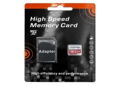карта пам`яті Kootion micro SDHC  64Gb Class10 + адаптер  TF-64G-U1