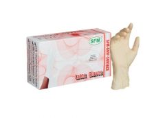 рукавиці медичні латексні SFM  XL  (45/450)