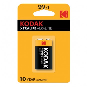 батарейка Kodak Xtralife LR6F22  крона на бліст.  (1/10)