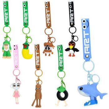 іграшка-брелок італійські меми, брелок від 12см., фігурка від 5см.  YG0367  (260)