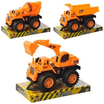 будтехніка інерц. 14см., рухливі деталі, в слюді 17,5х12х9,5см.  6901  (120)