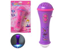 мікрофон 18см., муз., світло, проектор нічного неба, на бат. на бліст. 15,5х25,5...