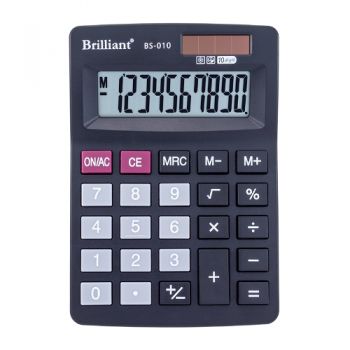 калькулятор Brilliant BS-010 настільний 12,7х8,8х2,6см.  (20)