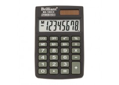 калькулятор Brilliant BS-100СХ кишеньковий 5,8х8,8х1,0см.  (50/200)