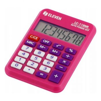 калькулятор Citizen LC-110NR-PK кишеньковий кольоровий 5,8х8,7х1,2см.  (20)