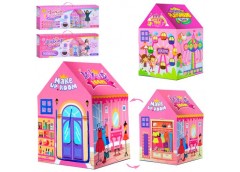 намет будиночок 81,5х81,5х123см., вхід-накидка, в кор. 58х22х7,5см.  MR 1306  (1...