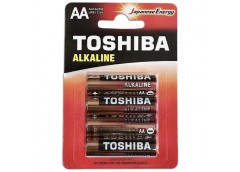 батарейка Toshiba LR 6 Economy Alkaline 1x4 бліст.  (4/48/192)
