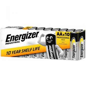 батарейка Energizer Industrial LR 6  1x10 в кор.  (10/120)