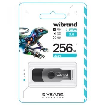 флеш-карта Wibrand Gen1 Lizard 256Gb USB 3.2  WI3.2/LI256P9