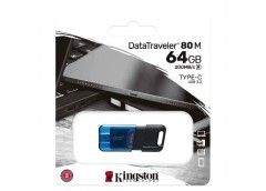 флеш-карта Kingston 64Gb DT 80M Type-C USB 3.2  DT80M/64GB