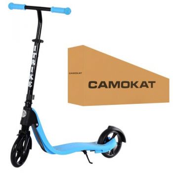 самокат алюм. 2 кол. ПУ 200мм., кермо 91/103см., підн. 48/33-13см., підставка  SR 2-082-BL  (1)
