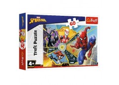 пазли Trefl   60 елем. Битва у павутині  17372