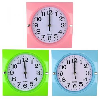 годинник настінний квадратний 17х17см.  651