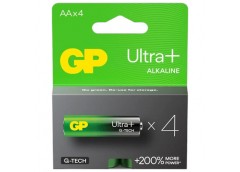 батарейка GP Ultra Plus Alkaline LR 6  1x4 бліст.  (4/40/320)