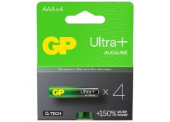 батарейка GP Ultra Plus Alkaline LR 03  1x4 бліст.  (4/40/320)