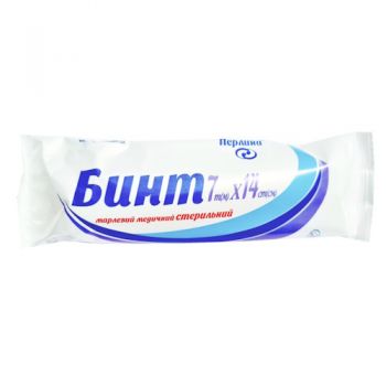бинт марлевий медичний нестерильний 7м.х14см. Перлина