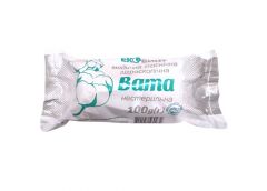 вата медична гігроскопічна нестерильна 100гр. Екобинт