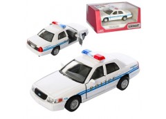 машина Kinsmart мет. інерц. поліція 12см., відч. двері, гум. кол. в кор. 16х7,5х...