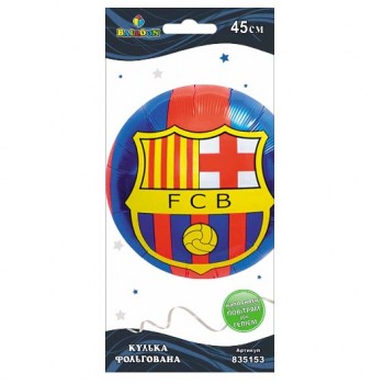 кулька фольгована Pelican FC Barcelona 45см.  835153