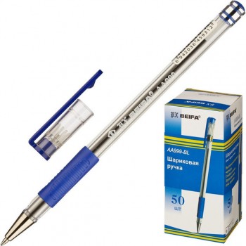 ручка Beifa AA999 синя  (50/1000/4000)