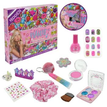 косметика з аксесуарами для волосся в кор. 30х4х26см.  Т247  (6/24)