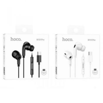 навушники Hoco Pro Crystal sound wire-controlled earphones з мікрофоном  M101