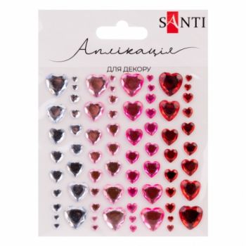 аплікація Santi зі страз самоклеючих 