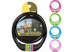 замок для велосипеда кодовий 60х6см.  VL36882  (200)