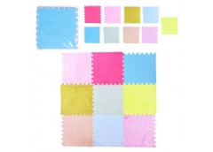 килимок-пазл плюшевий 9 деталей 30х30х0,6см.  К9703  (30)