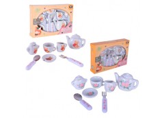 посуд порцеляновий чайний сервіз 9 предм. в кор. 11,5х3,3х17,3см.  868-С4  (120/...