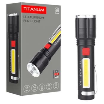 ліхтарик Titanum 700Lm 6500K  TLF-T08  (1/40)