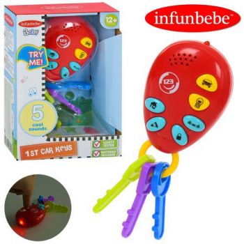 гра брелок-ключі 11см., звук, світло, на батар. в кор. 17х11,5х5,5см.  LS010C  (12)