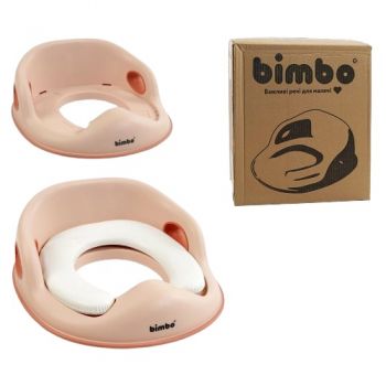 накладка на унітаз Bimbo 31х34х11см., знімне м`яке сидіння, в кор. 34х17х39см.  ВМ-07815  (1)