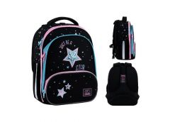 рюкзак GoPack Education каркасний Be A Star 38х28х15см.  GO25-597M-1  (8)